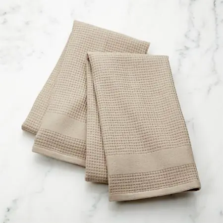 格子紋廚房毛巾（兩件組）