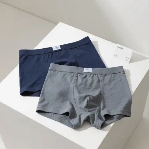 經典棉質四角內褲（2 件裝）